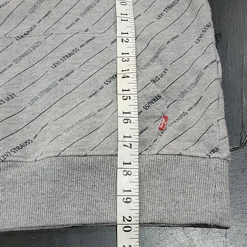 🖤5/$20🖤 LEVI'S.. gray hoodie..Sweater..